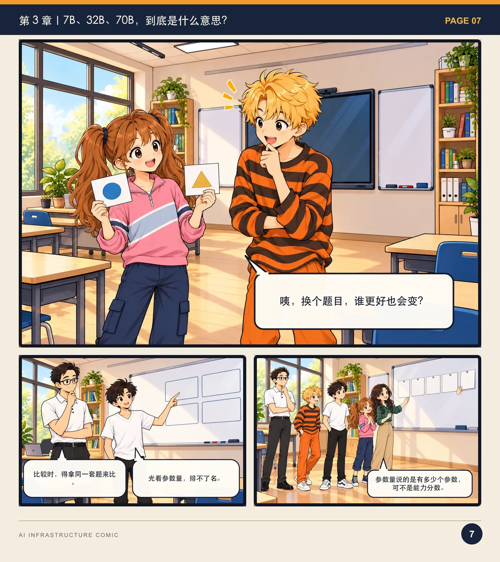 模型为什么跑不起来？——漫画读懂 AI Infra · 第 7 页