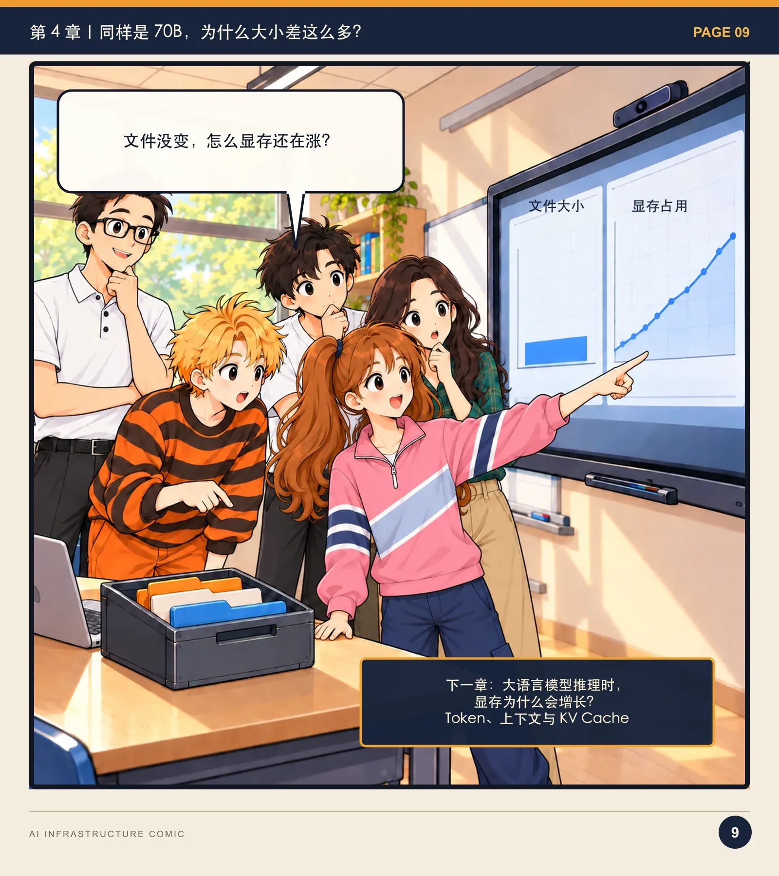 模型为什么跑不起来？——漫画读懂 AI Infra · 第 9 页