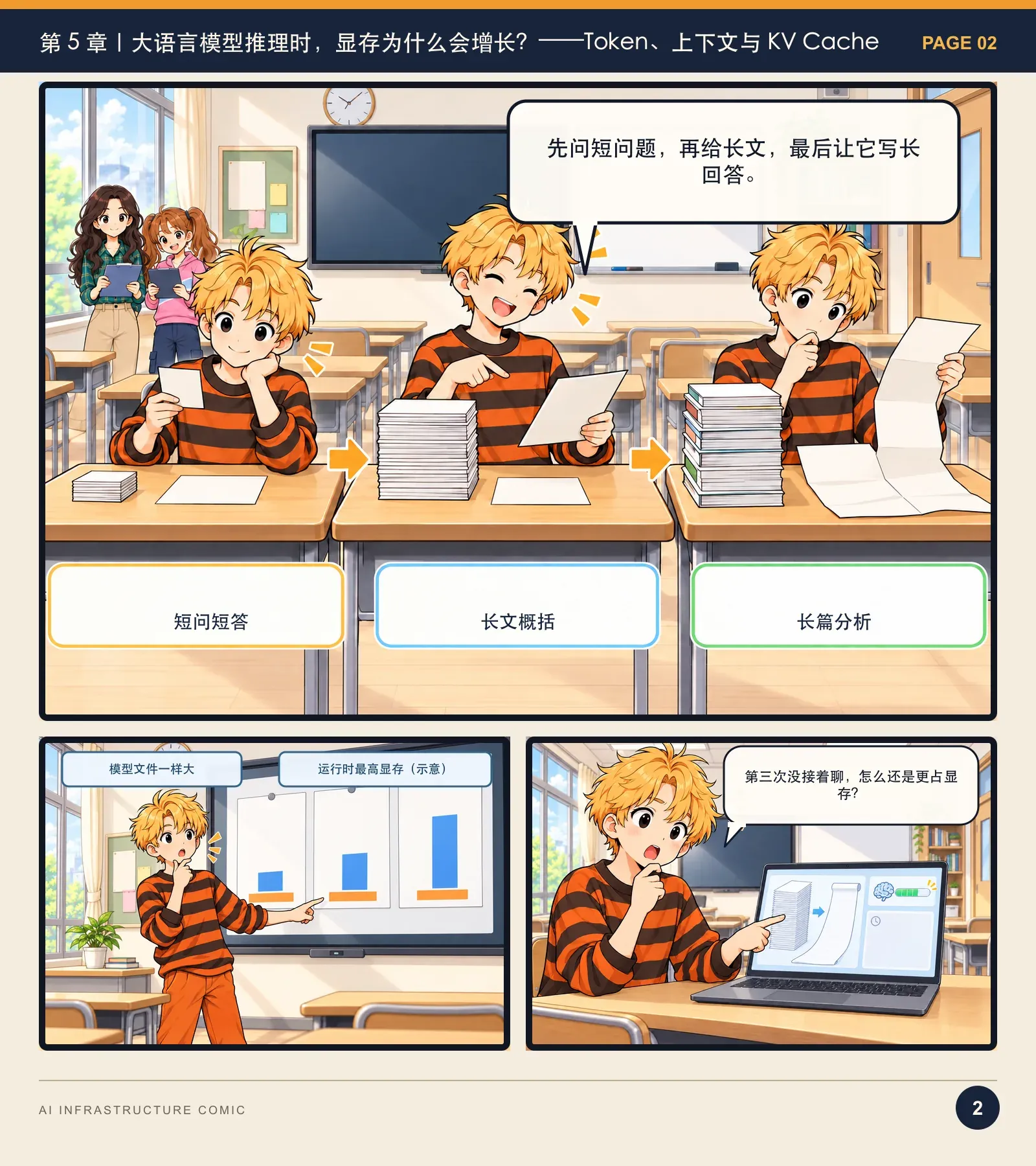 模型为什么跑不起来？——漫画读懂 AI Infra · 第 2 页