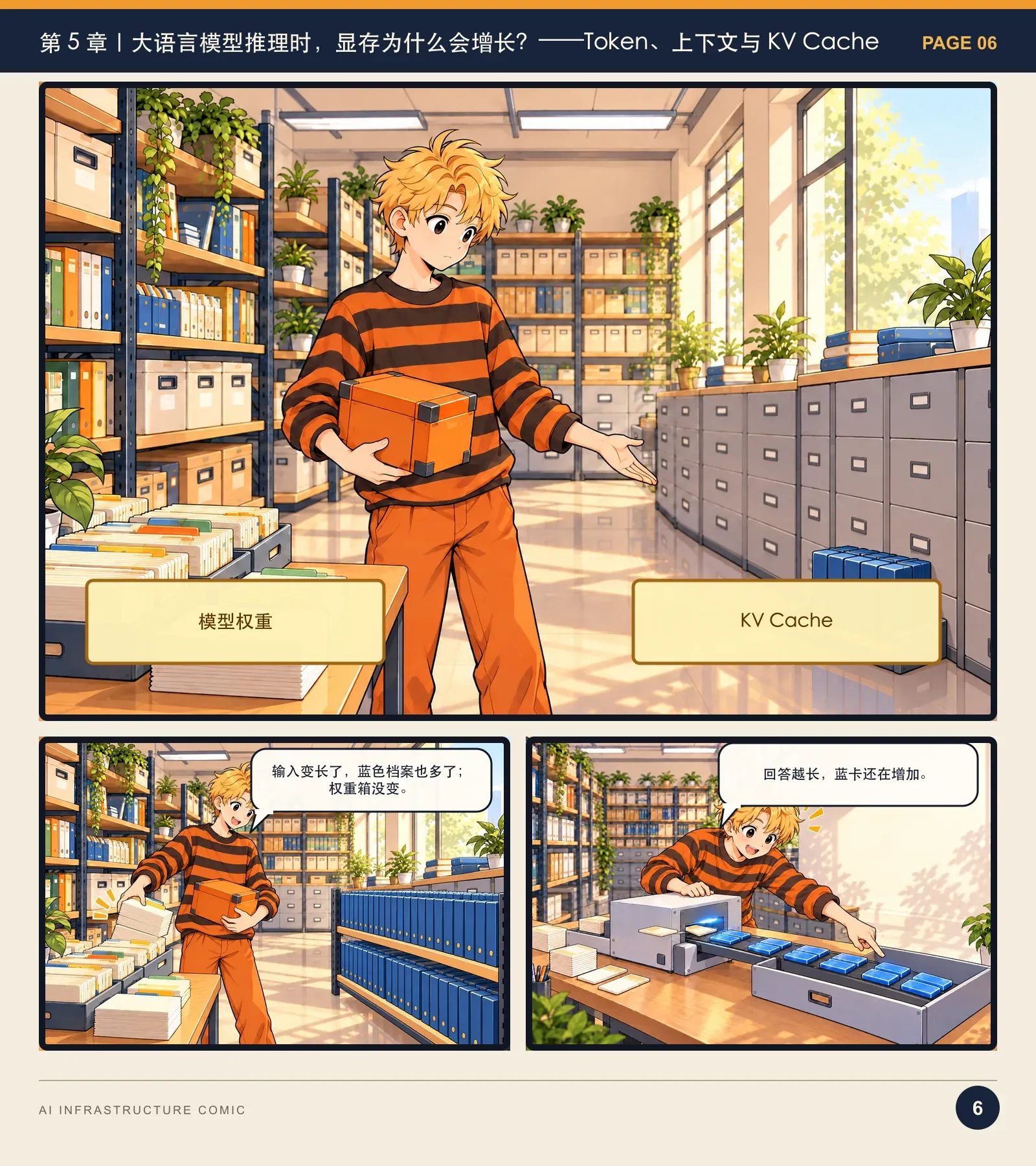 模型为什么跑不起来？——漫画读懂 AI Infra · 第 6 页